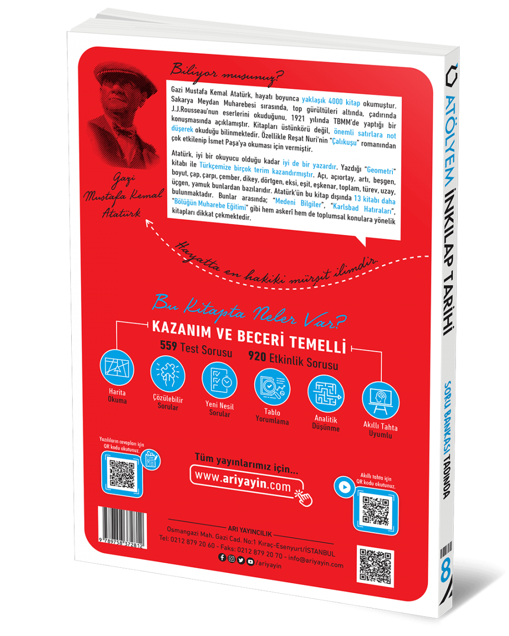 8. Sınıf T.C. İnkılap Tarihi ve Atatürkçülük Atölyem