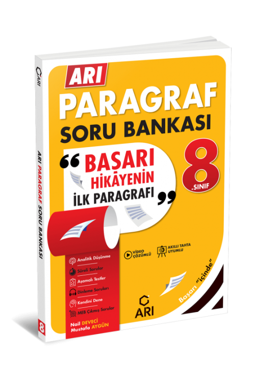 8. Sınıf Arı Paragraf Soru Bankası