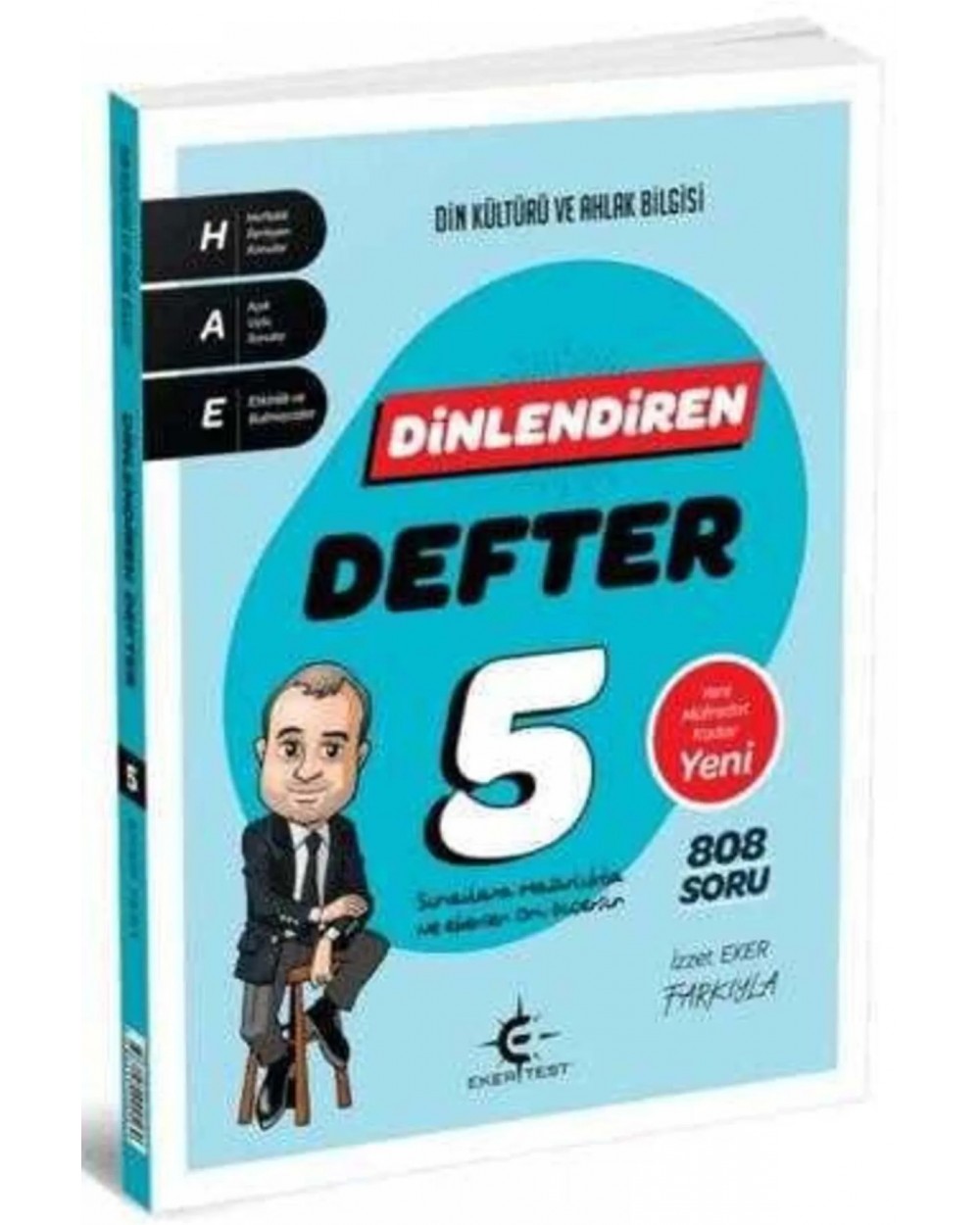 Eker Test Yayınları Eker Test Yayınları 5. Sınıf Din Kültürü Konu Anlatımlı Dinlendiren Defter