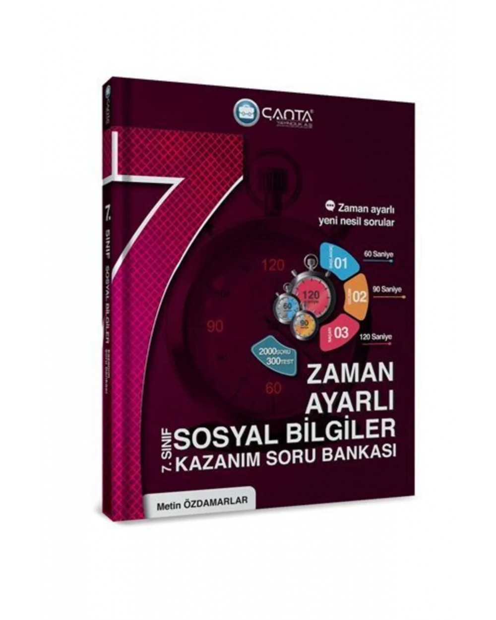 Çanta Yayınları Çanta 7 Sınıf Sosyal Bilgiler Zaman Ayarlı Kazanım Soru Bankası