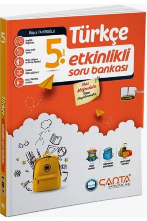 Çanta Yayınları 5. Türkçe Etkinlikli Soru Bankası