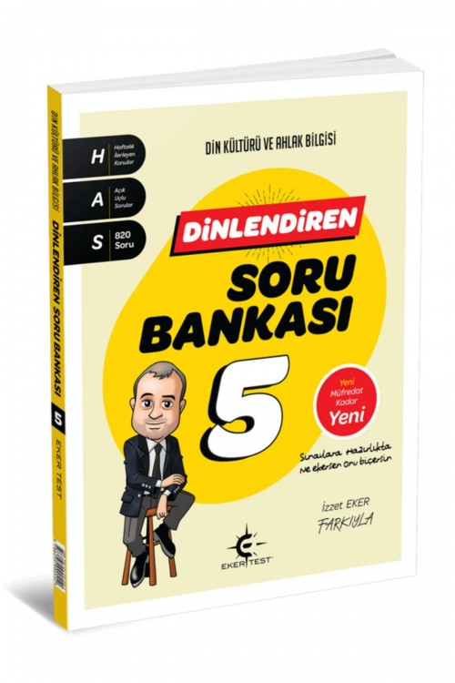 Eker Test Yayınları 5. Sınıf Dinlendiren Soru Bankası (Eker Test) YENİ MÜFREDATA UYGUN
