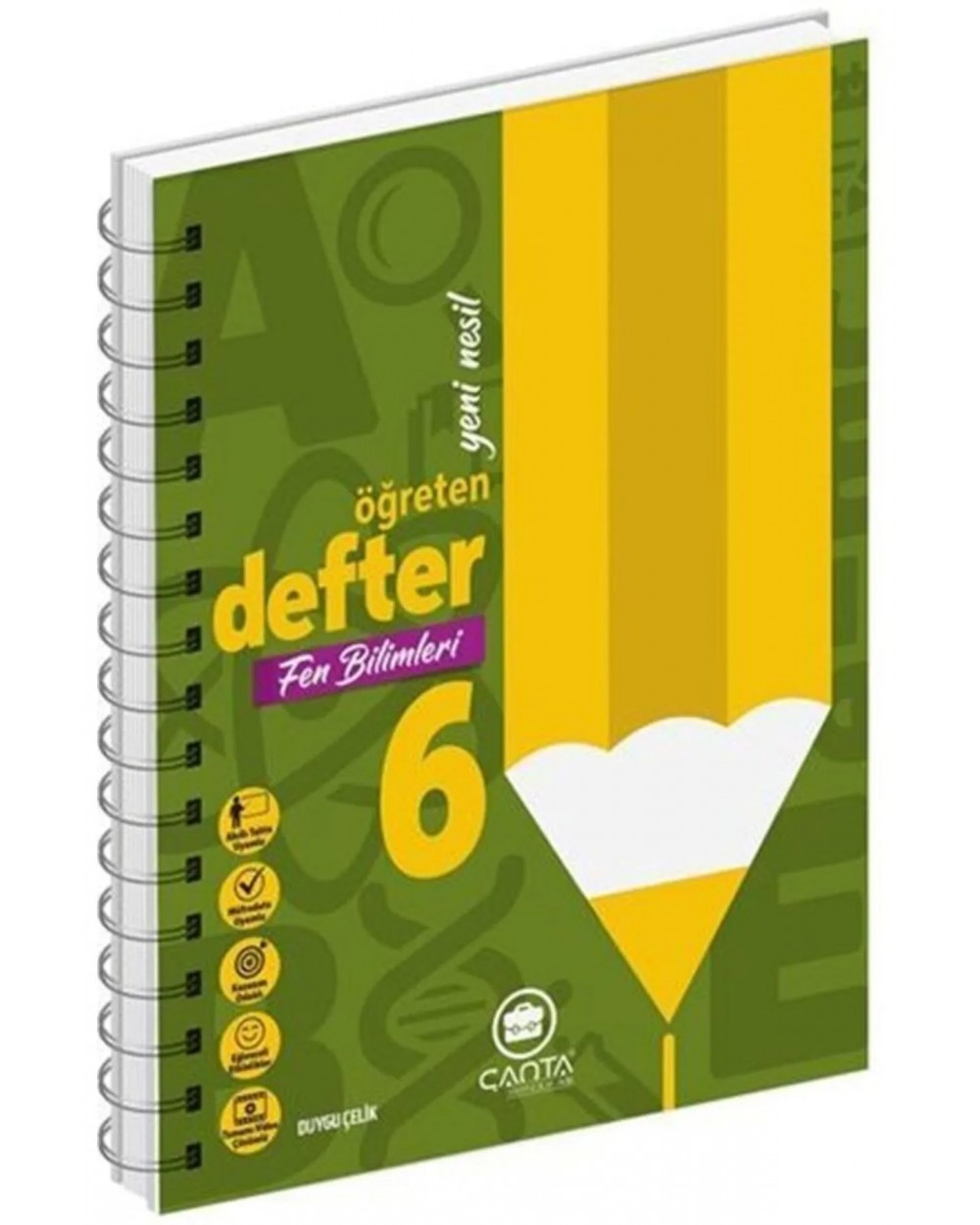 Çanta Yayınları 6.sınıf Fen Bilimleri Yeni Nesil Öğreten Defter
