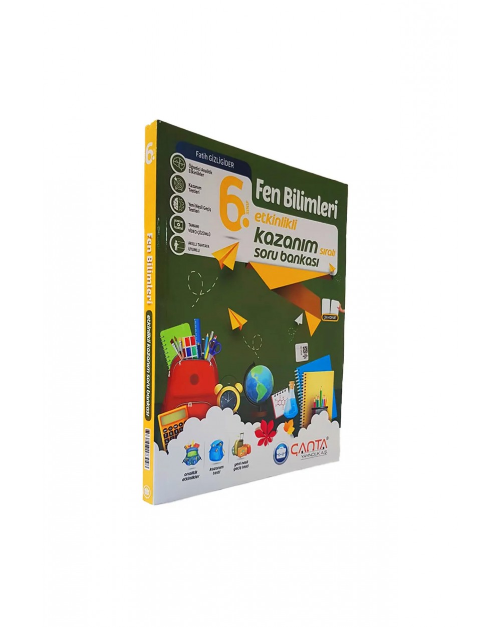 Çanta Yayınları 6.Sınıf Fen Bilimleri Etkinlikli Kazanım Sıralı Soru Bankası
