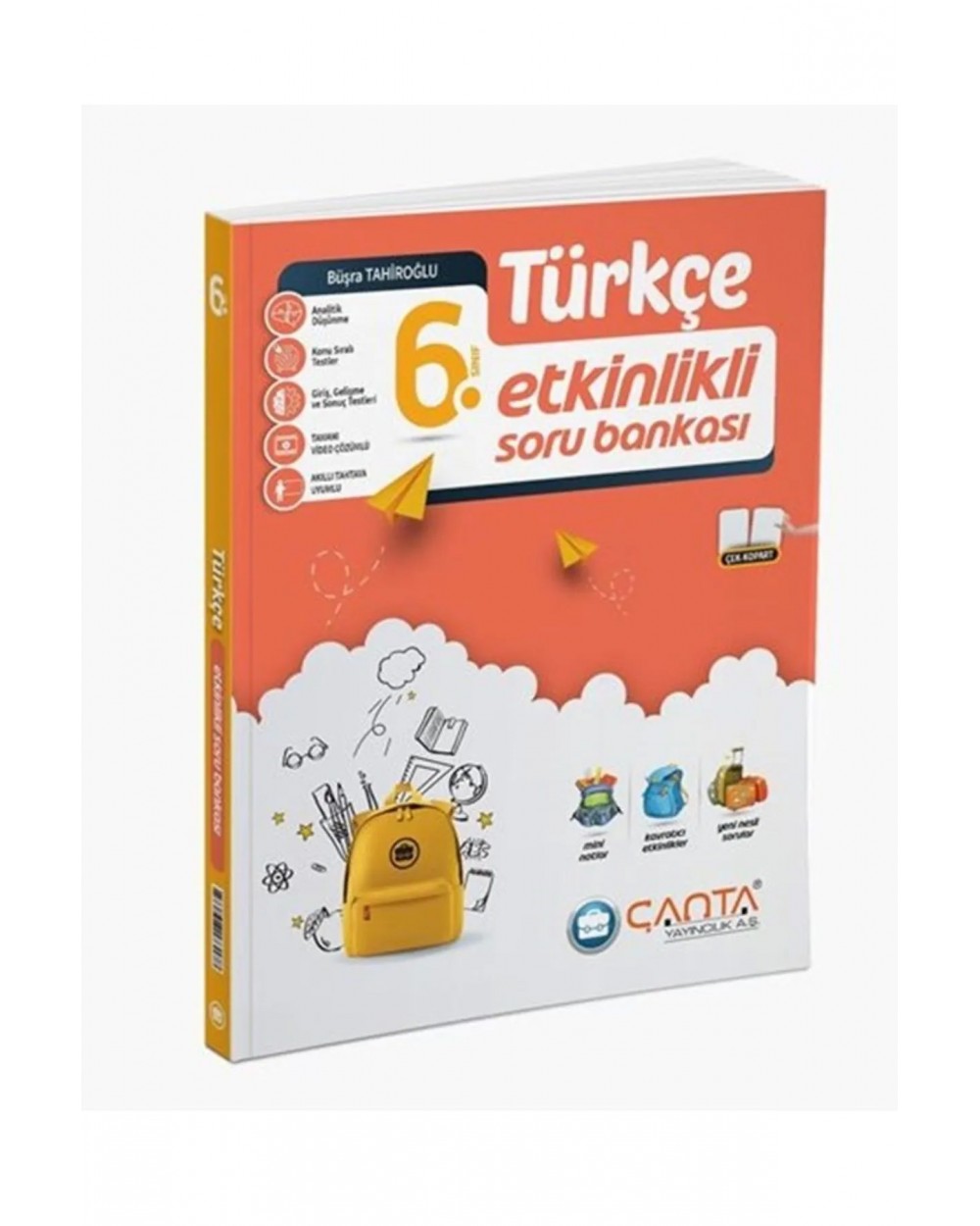 Çanta Yayınları Çanta Yayınları 6 Sınıf Türkçe Etkinlikli Kazanım Soru Bankası Yeni